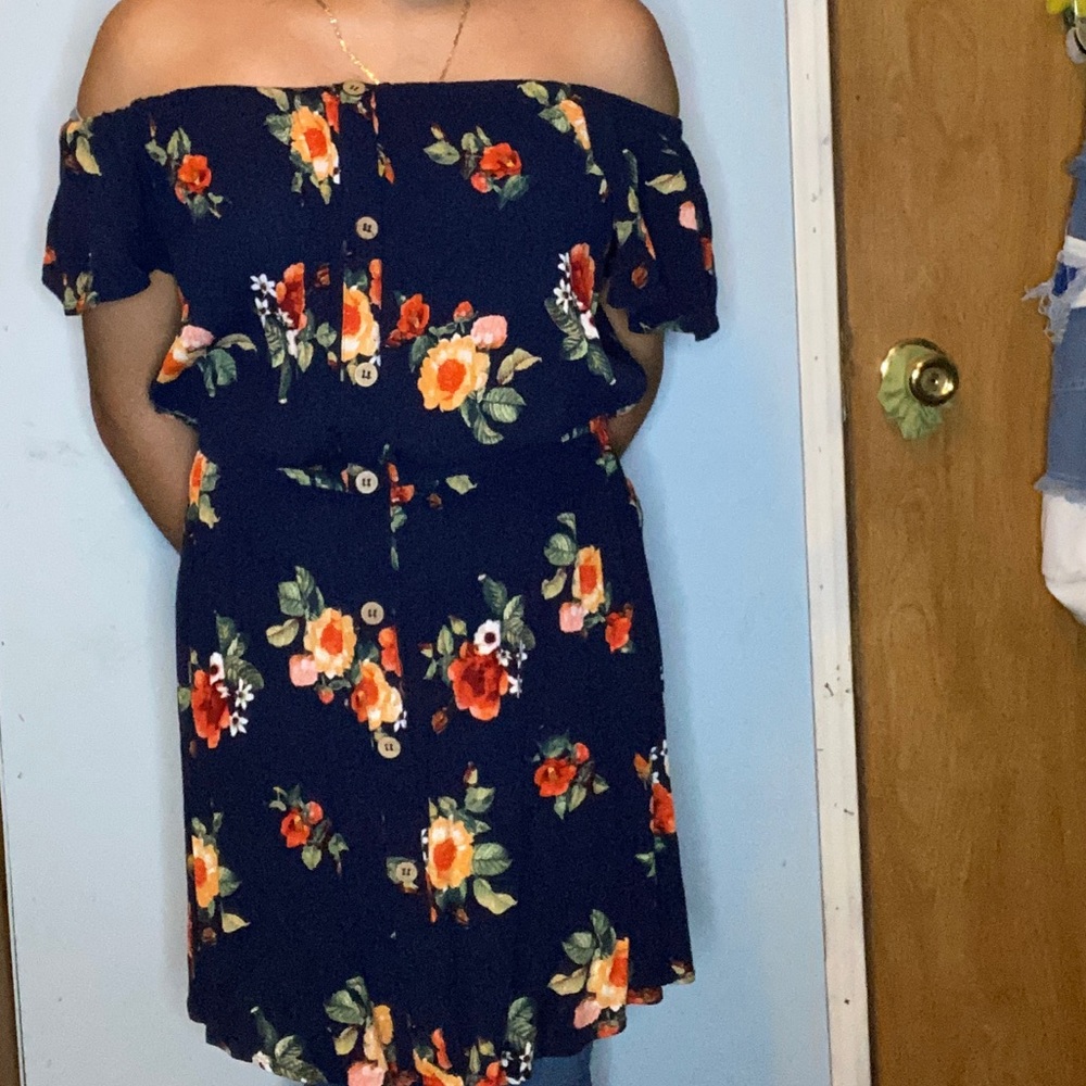 COPY - Blue floral dress